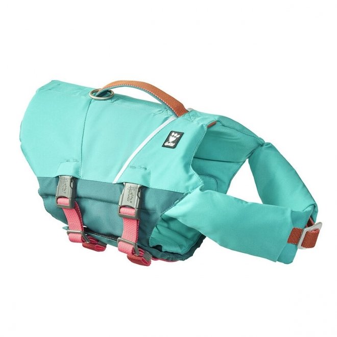 Hurtta Life Savior Eco Redningsvest til hund, Turkis