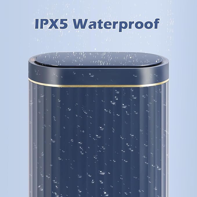 SMARTTOSS Bathroom Trash Can with Automatic