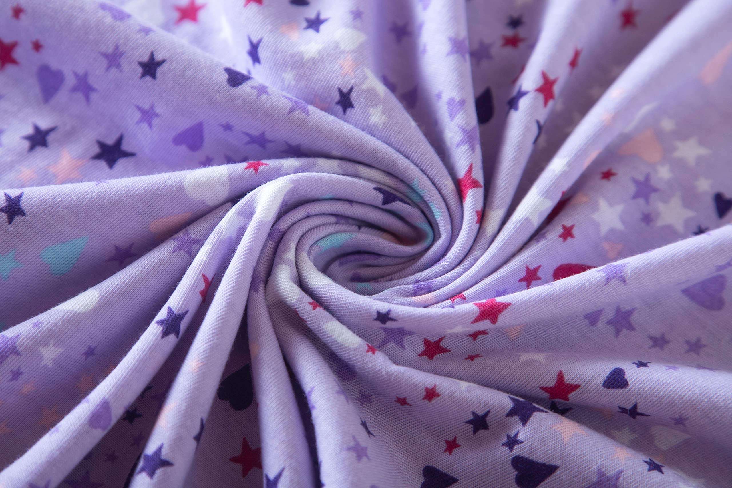 3 Pack Women's Cotton Nightgown Sleepwear Short Sleeves Nightshirt Fun Print Sleepdress Loose Comfy Sleepshirts Cup+Purple+Dragonfly