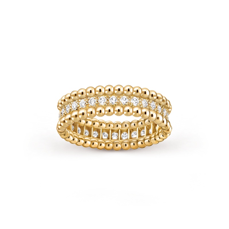Perlee diamonds ring, 1 row