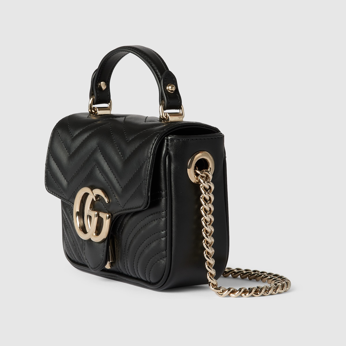 GG Marmont Mini Top Handle Bag