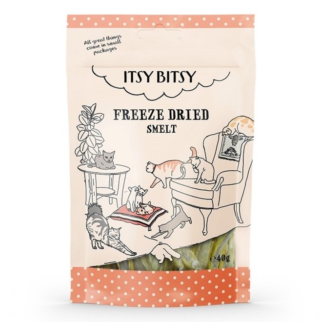 ItsyBitsy Freeze Dried Fisk til katt
