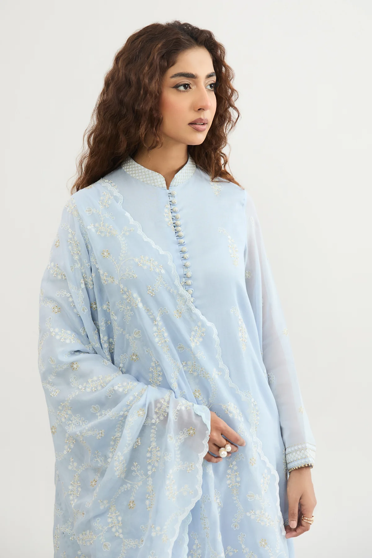 DHAKA MALMAL | EMBROIDERED