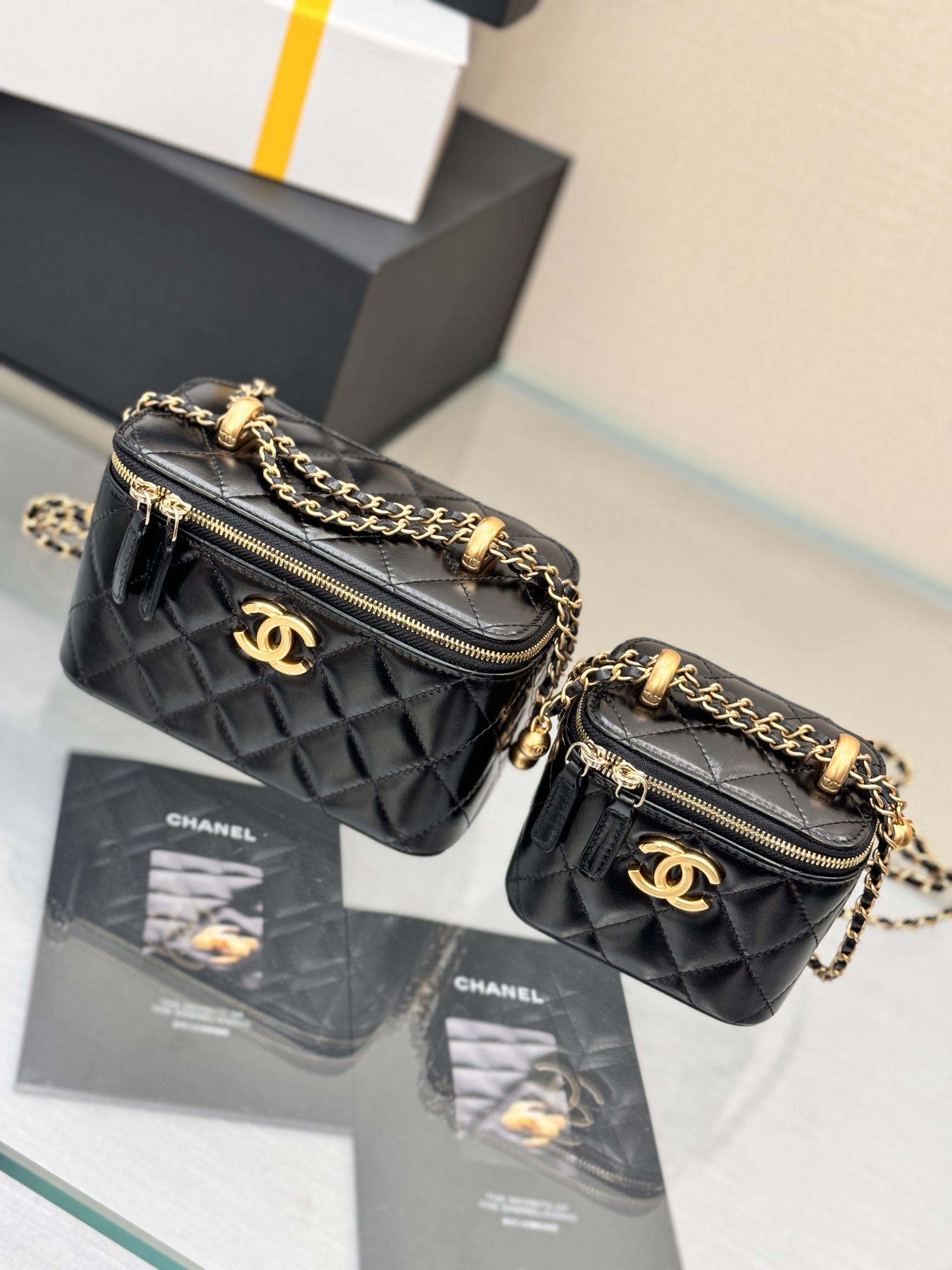 Long Vanity Case（Black） - Mocuir