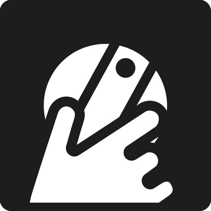 GLEM GAS - Piano cottura misto GTL647IX 50 cm-Inox