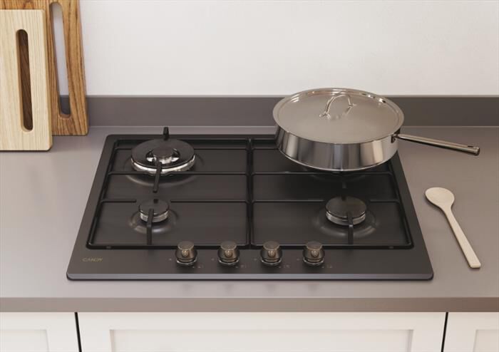 CANDY - Piano cottura a gas CHW6BR4WGTGH 59,5cm