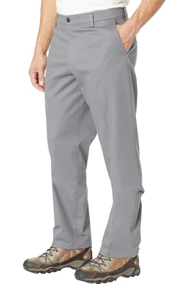 Men's Classic Fit Signature Khaki Lux Cotton Stretch Pants