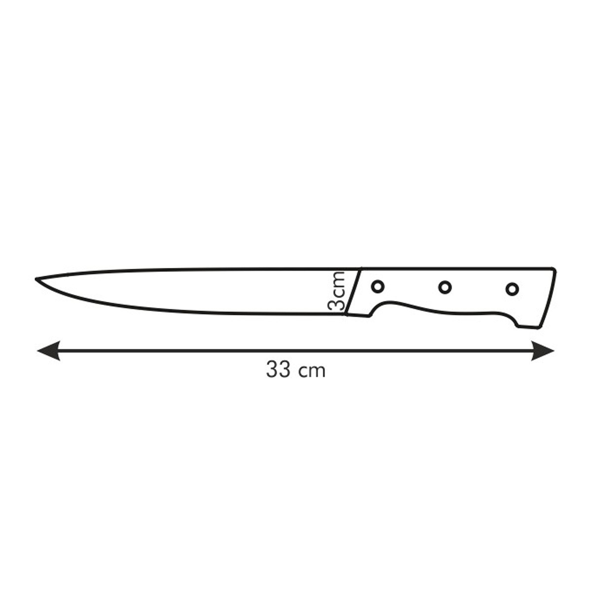 Nůž porcovací HOME PROFI 20 cm