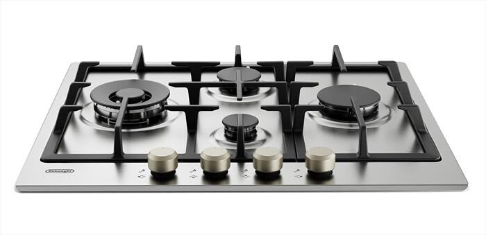 DE LONGHI - Piano cottura a gas YLG 60 RFX 60 cm-Inox