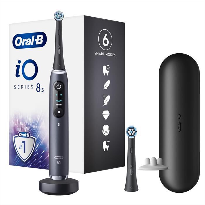 ORAL-B - Spazzolino elettrico IO 8S-Nero