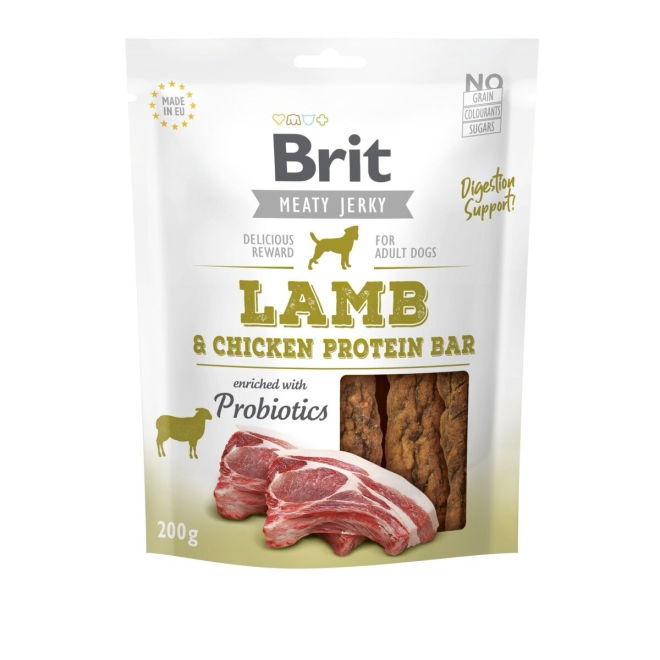 Brit Care Meaty Jerky Proteinbar Lamb