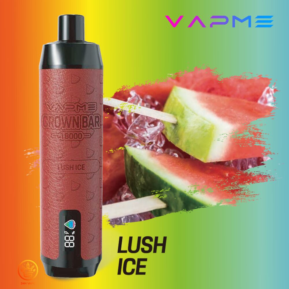 （3 pieces）VAPME Crown Bar 18000 Pro Max Leather Disposable Vape Pen 18000 puffs