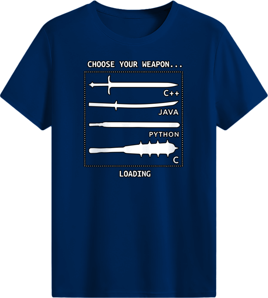 Chooes Your Code Weapon T-shirt