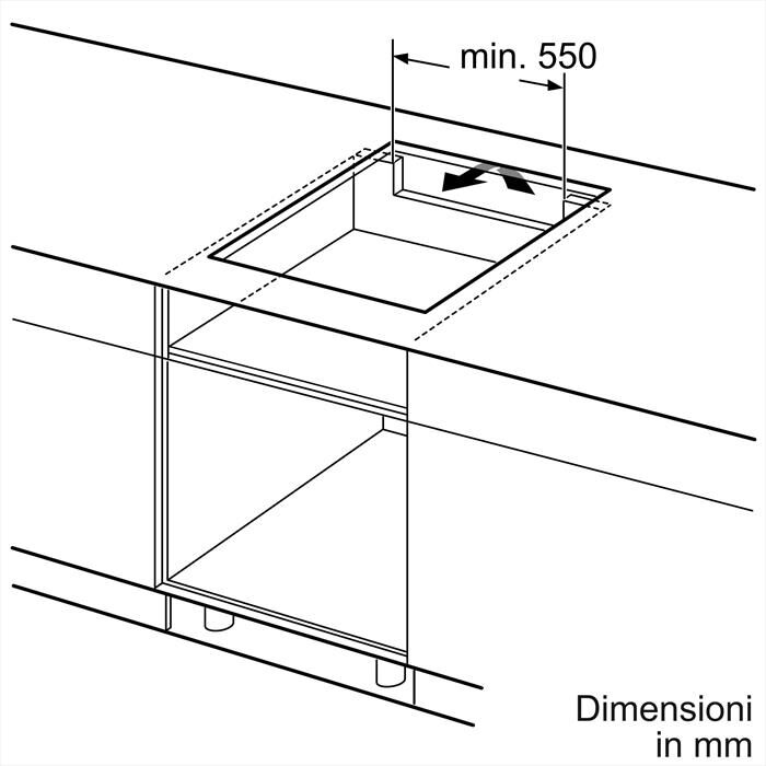 BOSCH - Piano cottura induzione PIV831HB1E 80,2 cm-Nero