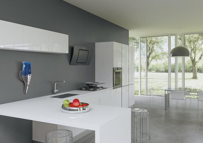 HOOVER - HJ72WDLB 011-Blu, Trasparente