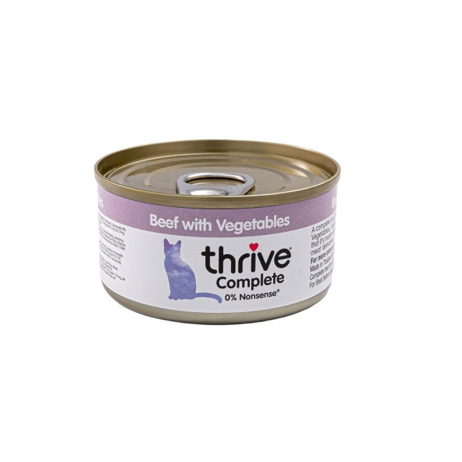 Thrive Storfe med Grønnsaker 75g