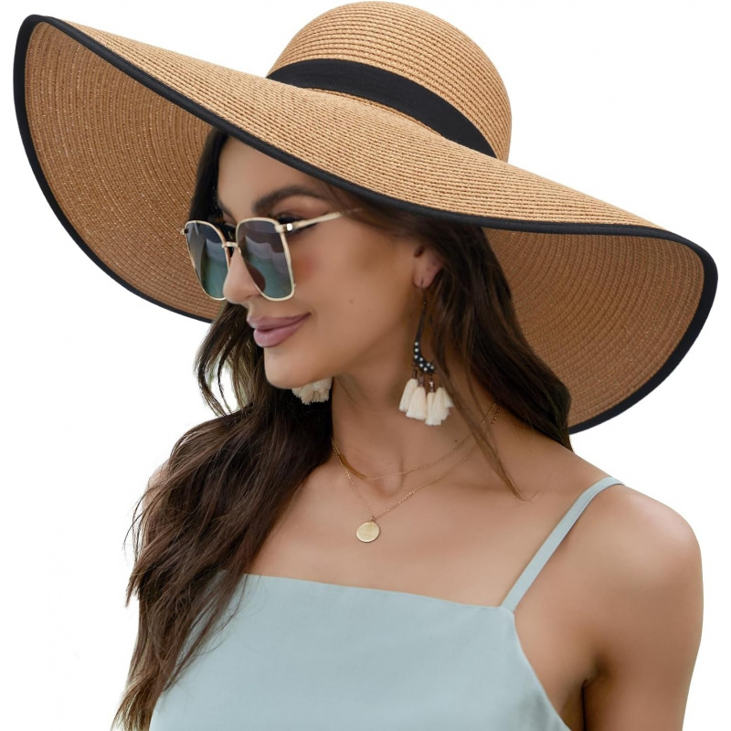 Women Wide Brim Sun Hat