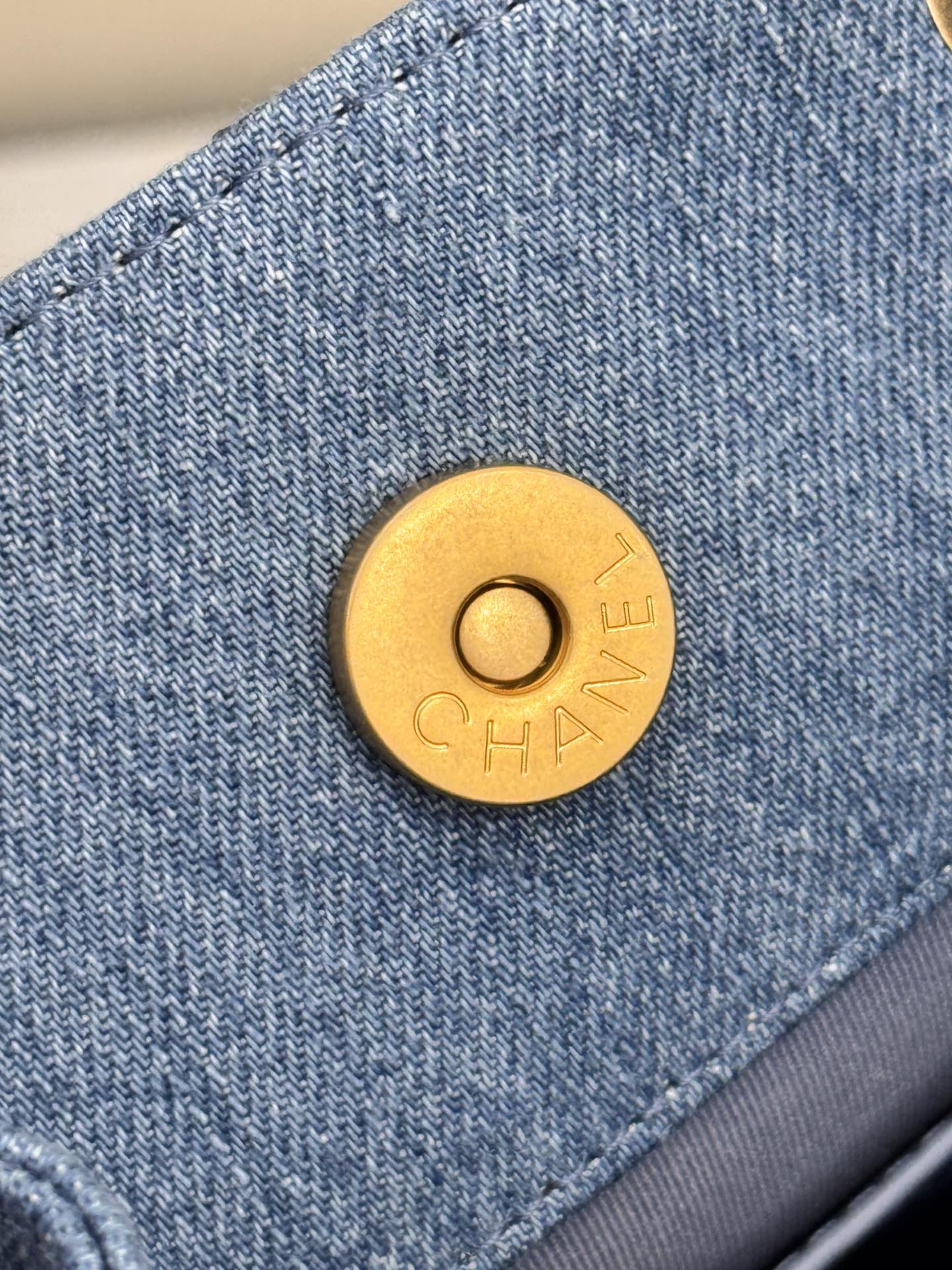 Drawstring Bucket Backpack（Light Denim Blue） - Mocuir