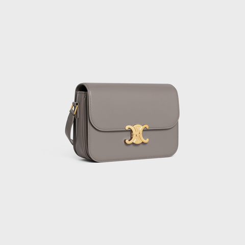 CLASSIQUE TRIOMPHE BAG IN SHINY CALFSKIN PEBBLE