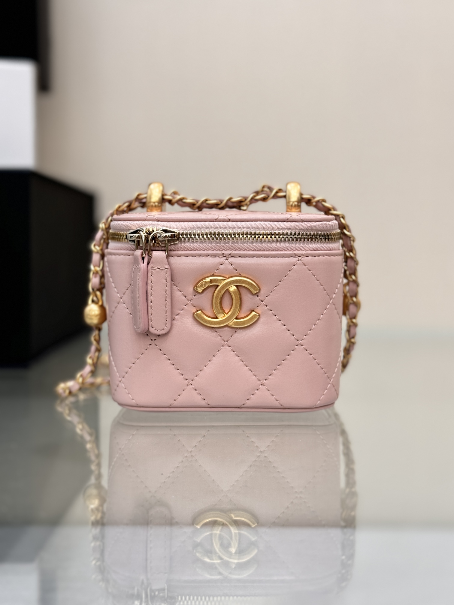 Long Vanity Case（Pink） - Mocuir