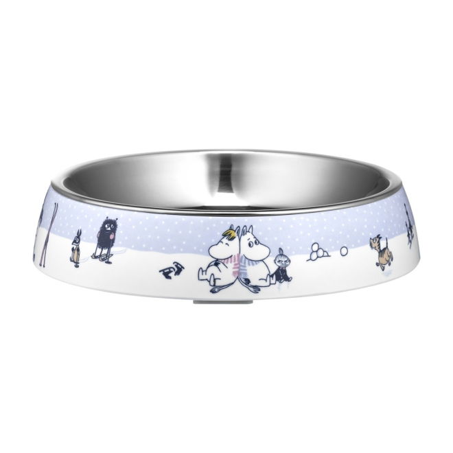 Moomin for Pets Winter matskål til katt