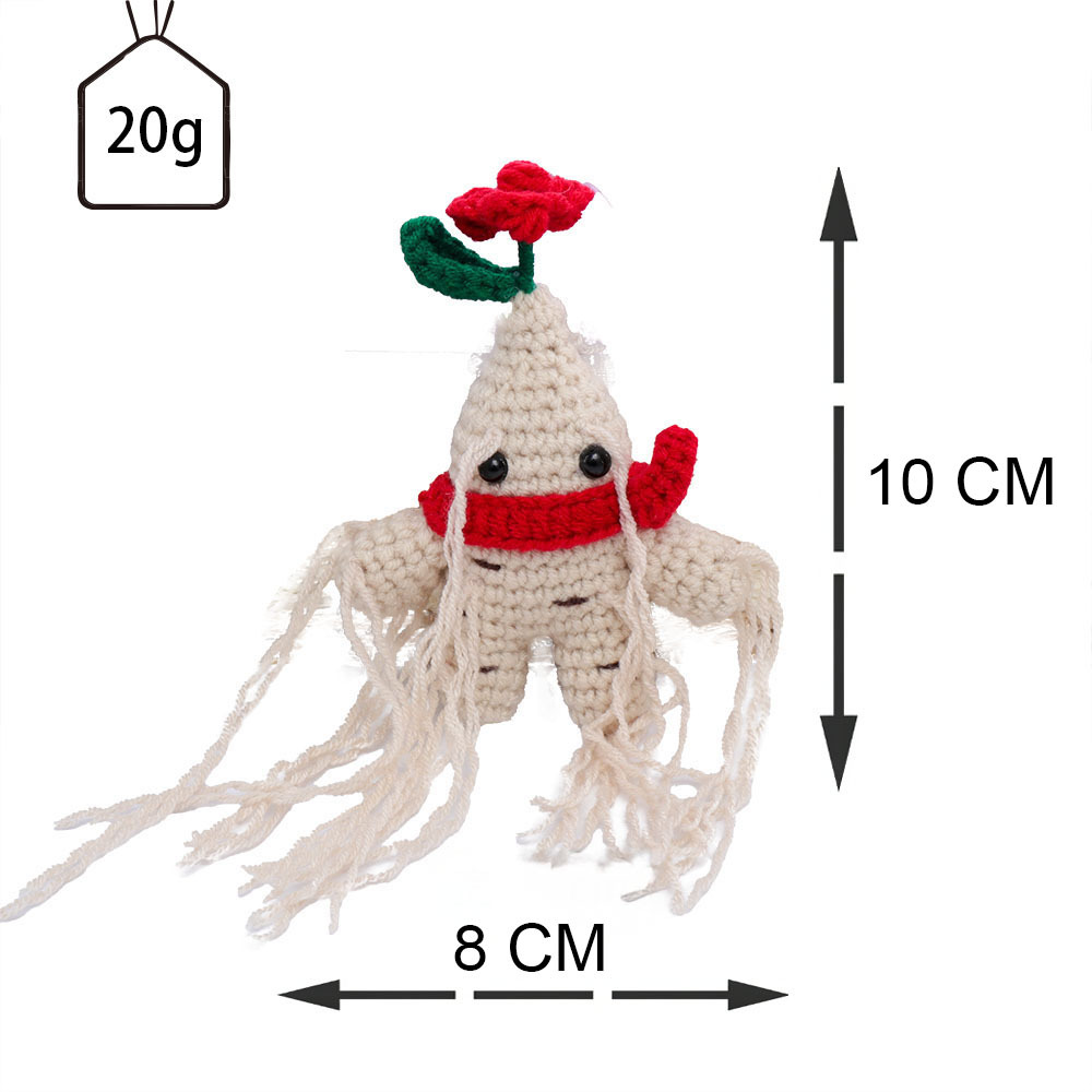 Creative doll hand-woven wool pendant