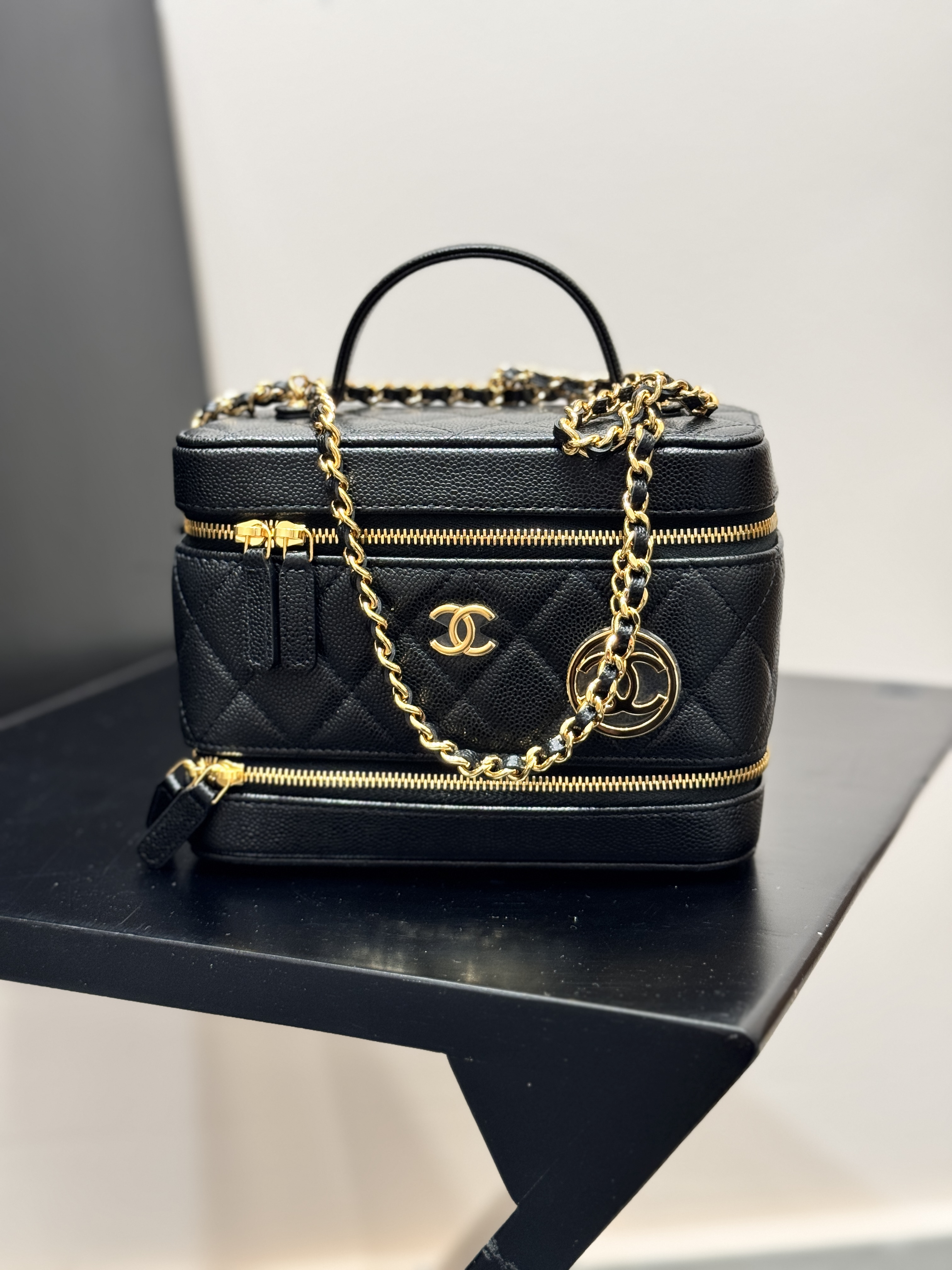 Double Layer Vanity Case - Mocuir