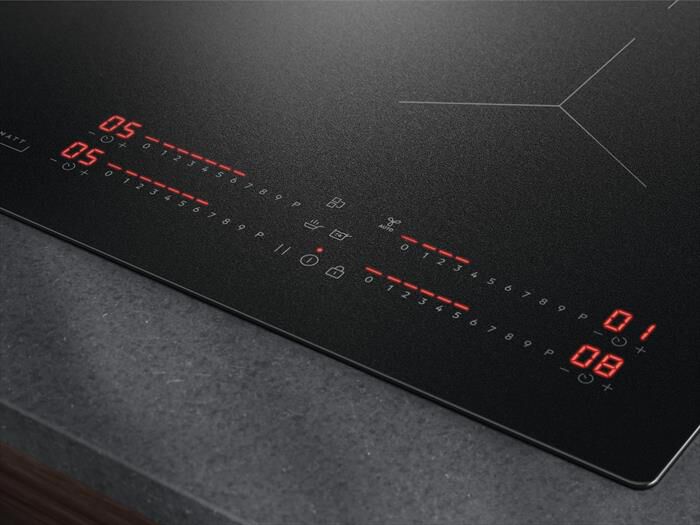 AEG - Piano cottura elettrico TI84IB30IZ 77 cm-Nero