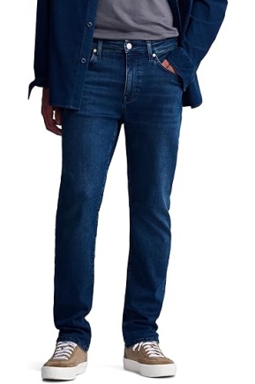 Men's Regular Rise Straight Leg Jeans