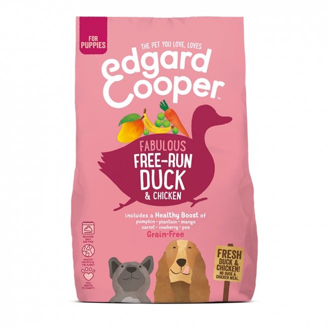 Edgard & Cooper Dog Grain Free Puppy And & Kylling