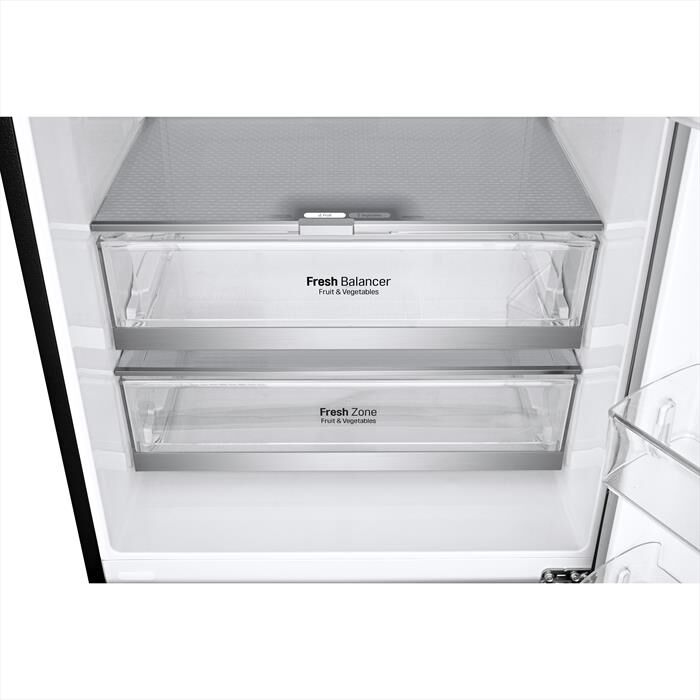 LG - Frigorifero combinato GBB569MCAMN.AMCQEUT Classe E-Nero