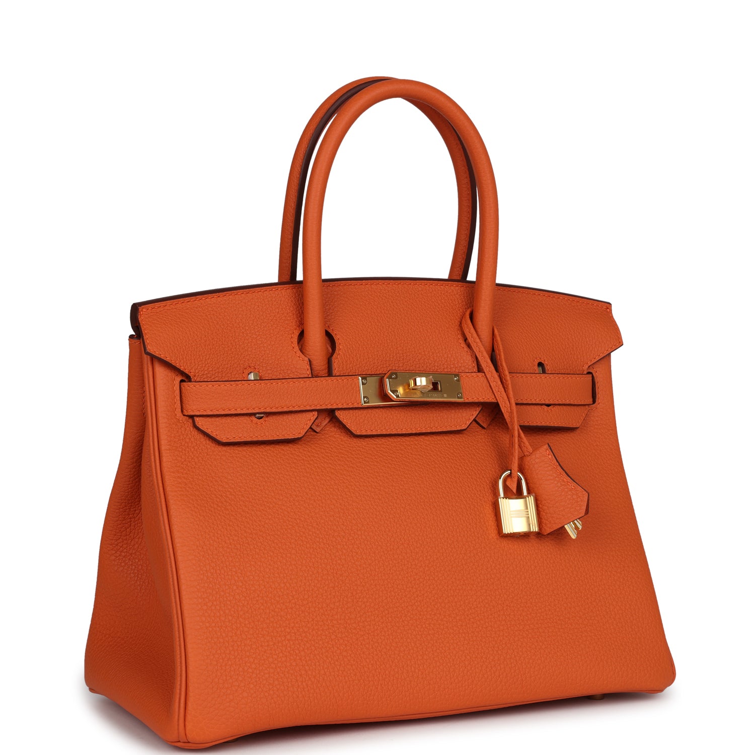 Birkin 30 Orange Togo Gold Hardware