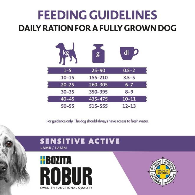 Bozita Robur Sensitive Grain Free Active