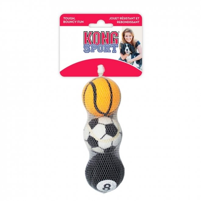 KONG Sportsballer 3-pk