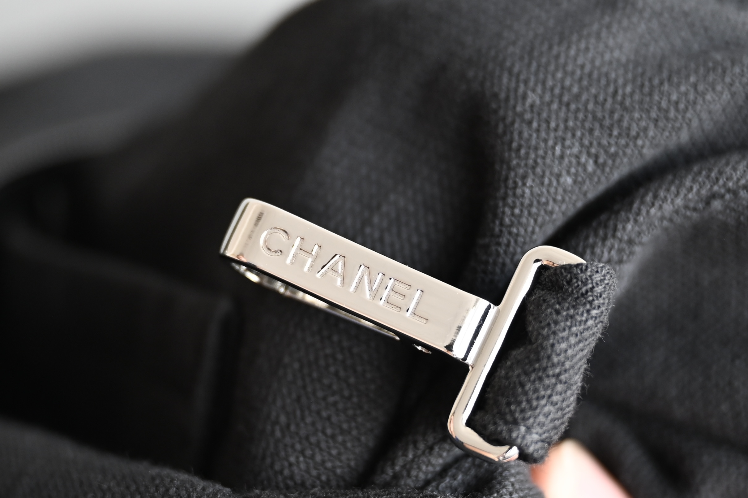 Coco Beach Hobo Tote Bag with Pouch in Black Terry Cotton (Model A82901) - Mocuir