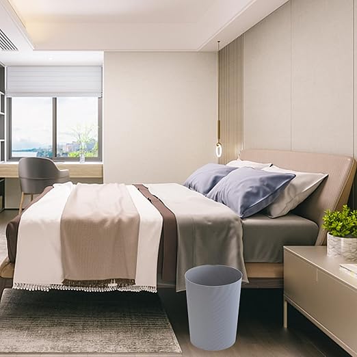 SMARTTOSS Plastic Small Trash Can Wastebasket