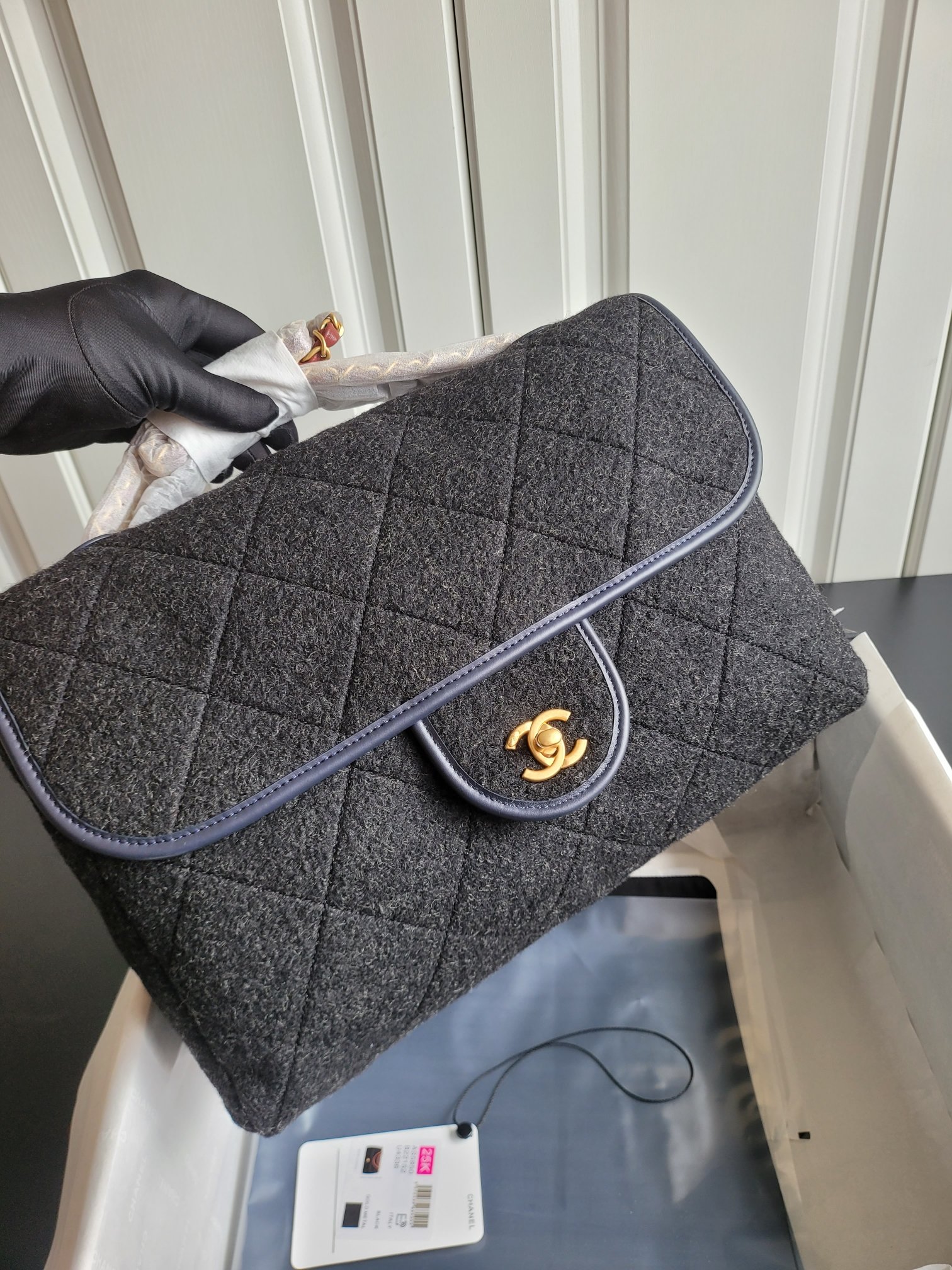 Classic Flap Maxi - Mocuir