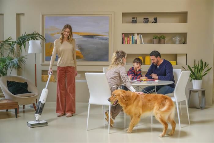 HOOVER - Lavapavimenti HW500 011-Grigio, Bianco