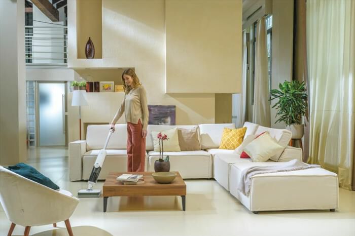 HOOVER - Lavapavimenti HW500 011-Grigio, Bianco