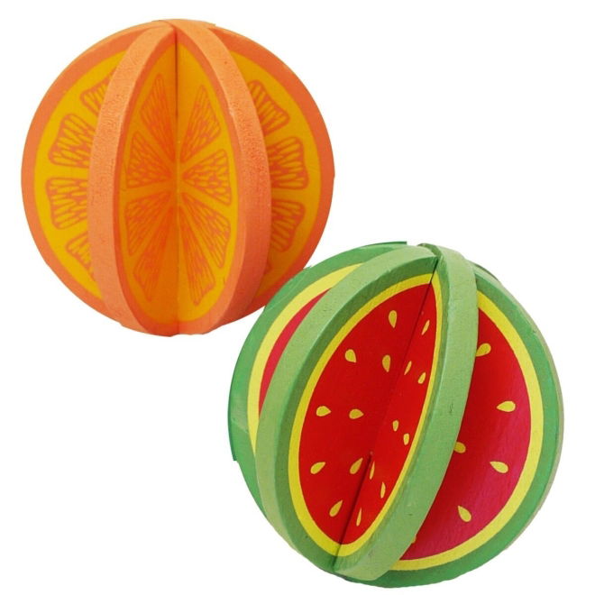 Rosewood Woodies Fruity Rollers Leker til Smådyr 1-pk