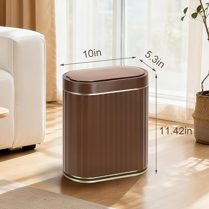 SMARTTOSS Bathroom Motion Sensor Trash can