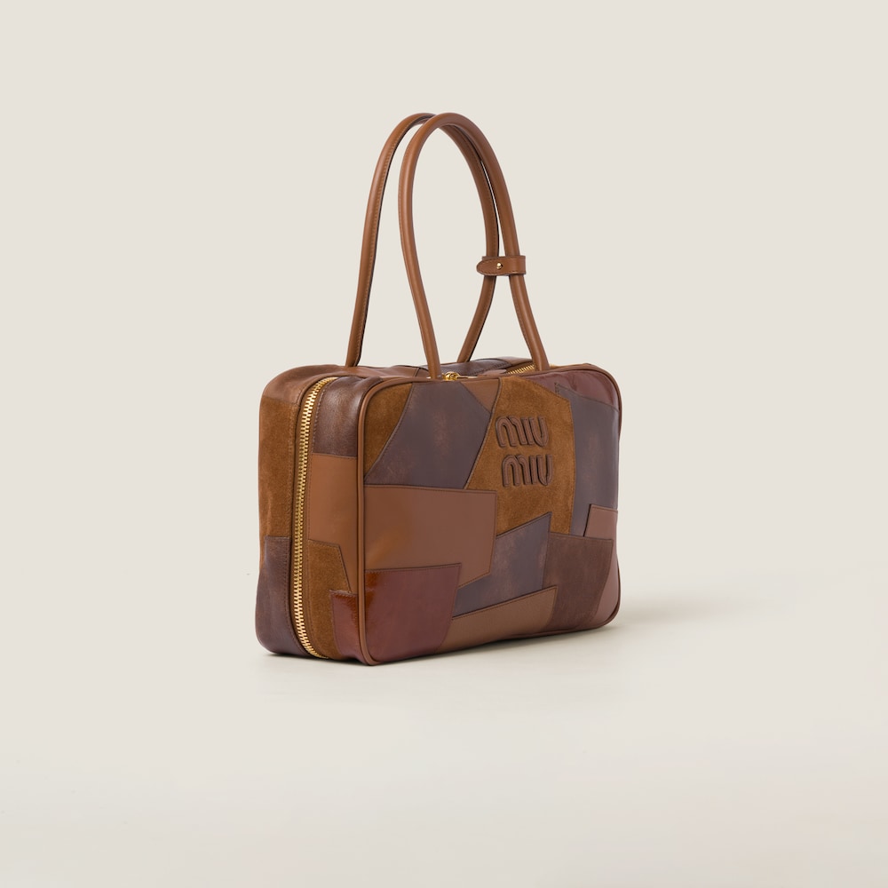 Leather patchwork Beau bag