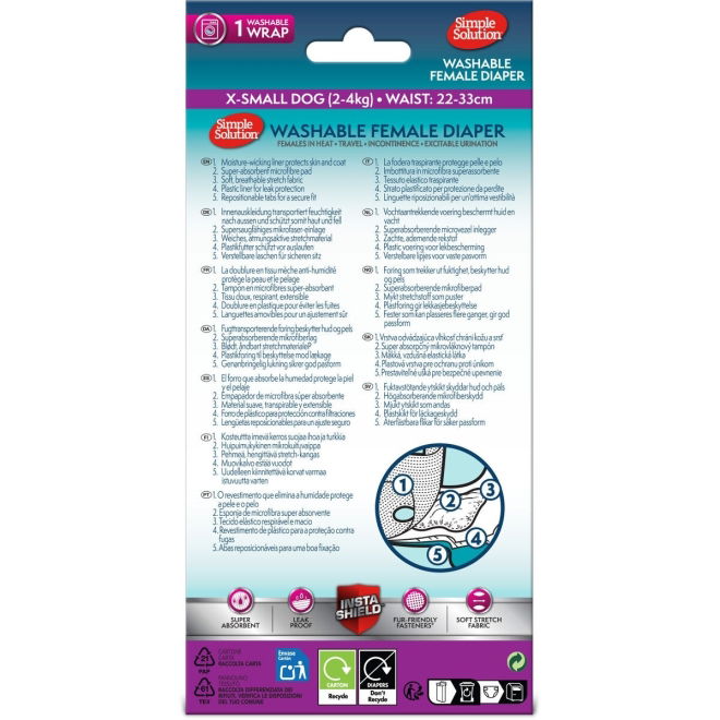 Simple Solution Diaper Garment lilla