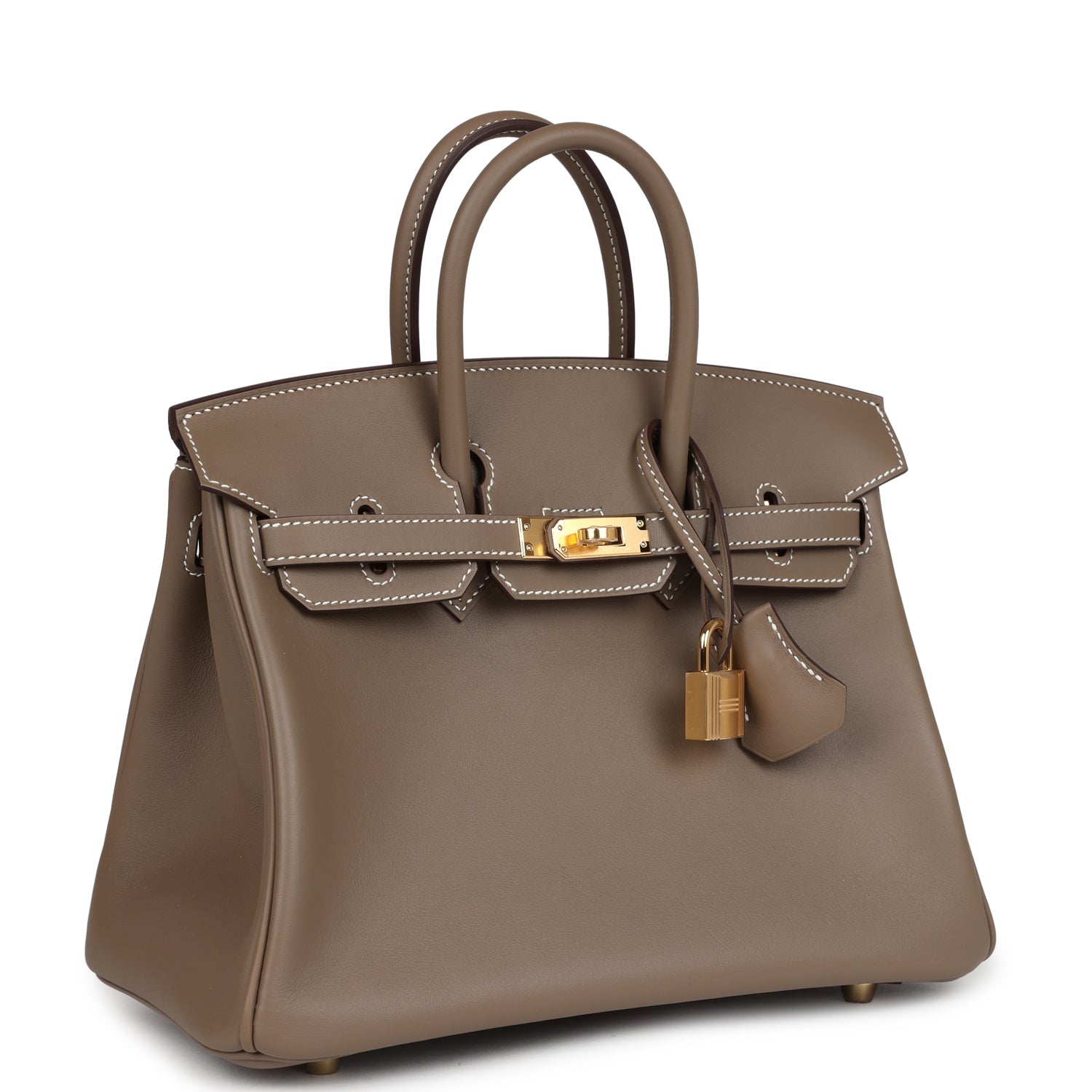 Birkin 25 Etoupe Swift Gold Hardware