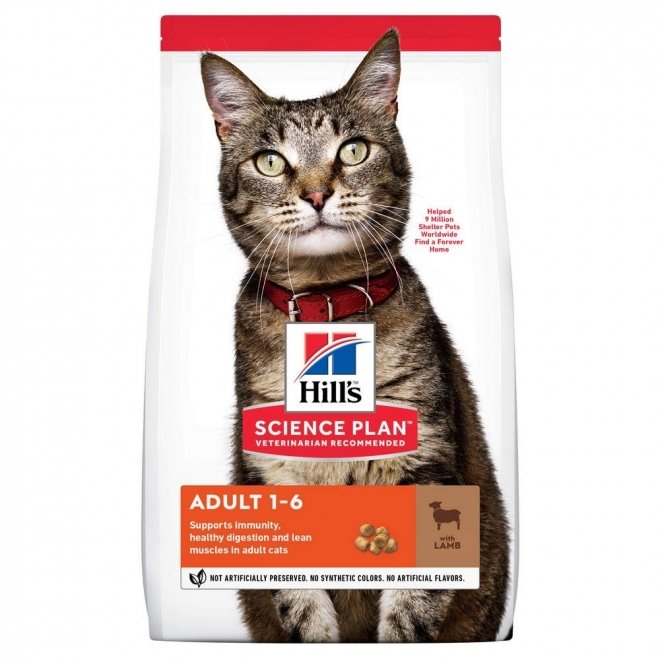 Hill's Science Plan Cat Adult Lamb & Rice