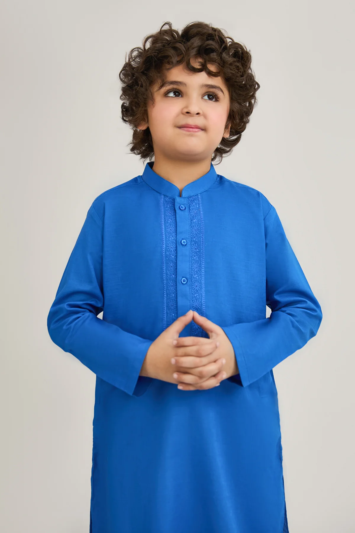 Boys Embroidered Kurta - SBK800225