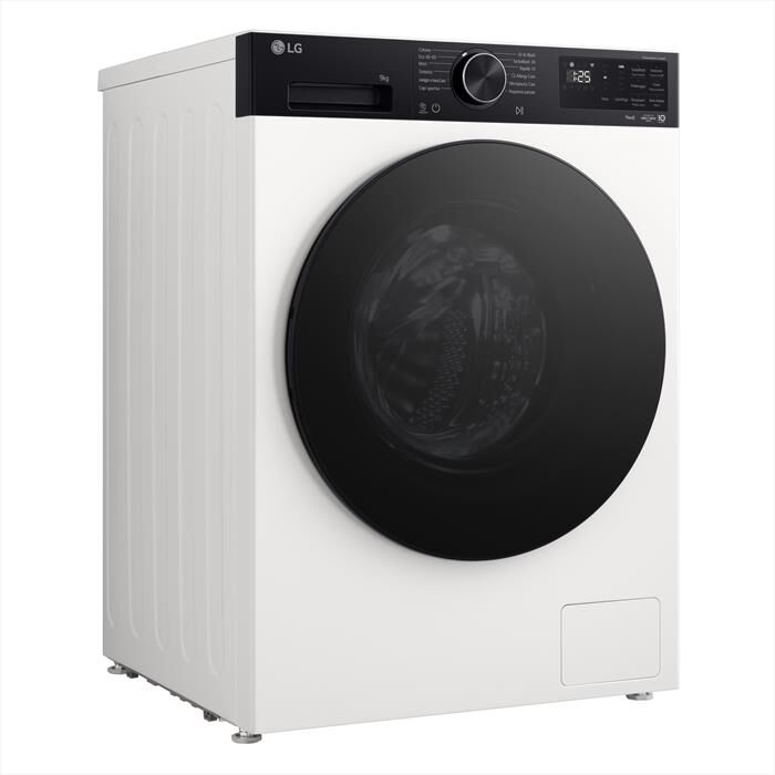 LG - Lavatrice AI DD F4NX5009THB 9kg 1400g Classe A-40%-Bianco