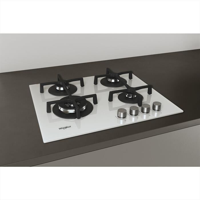 WHIRLPOOL - Piano cottura a gas ELEMENTS GOA 6423/WH 59cm-Bianco