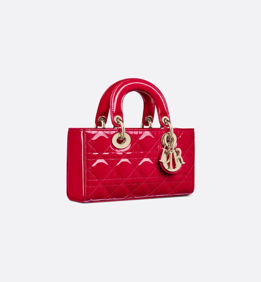 Small Lady D-Joy Bag HandBags- patent leather