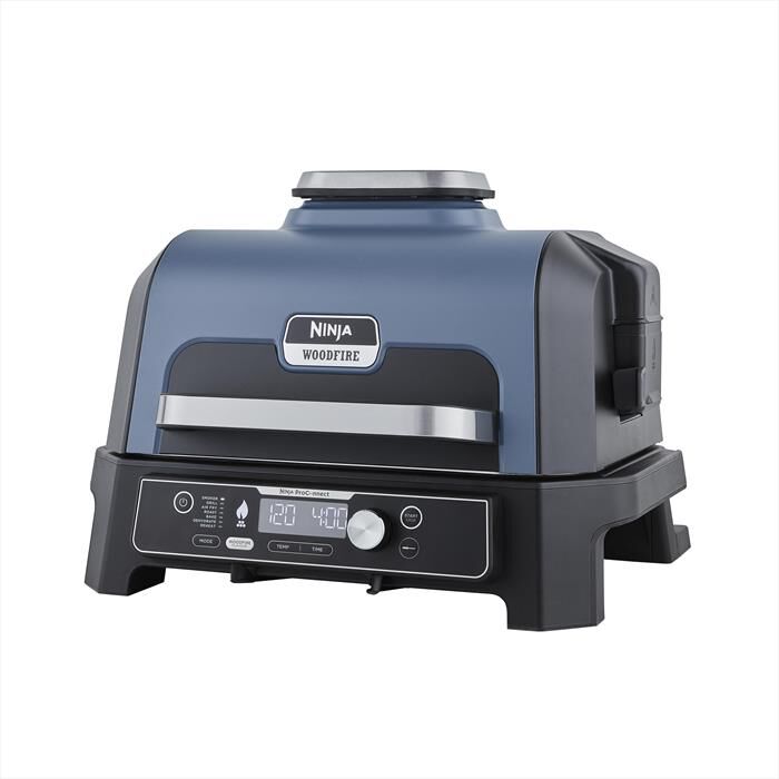 NINJA - Barbecue elettrico Woodfire Pro Connect XL OG901EU-Blu